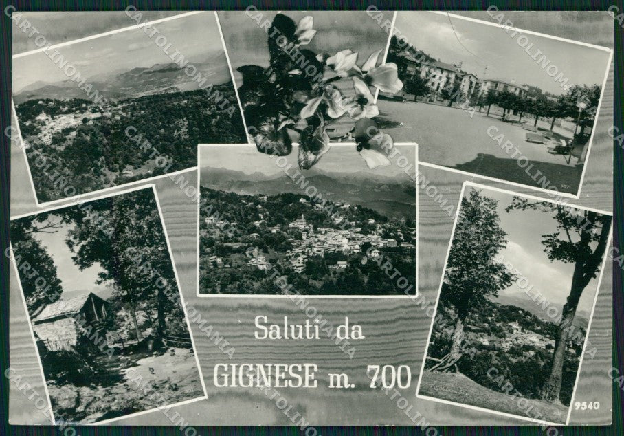 Verbania Gignese Saluti da Foto FG cartolina ZK5889 – fronte