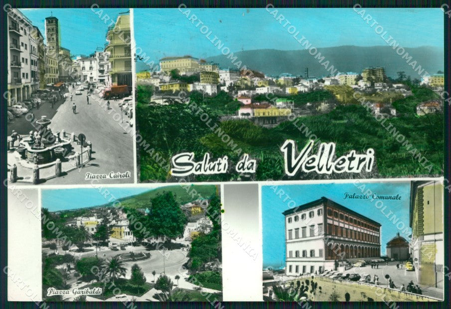 Roma Velletri Saluti da Foto FG cartolina ZK5893 – fronte