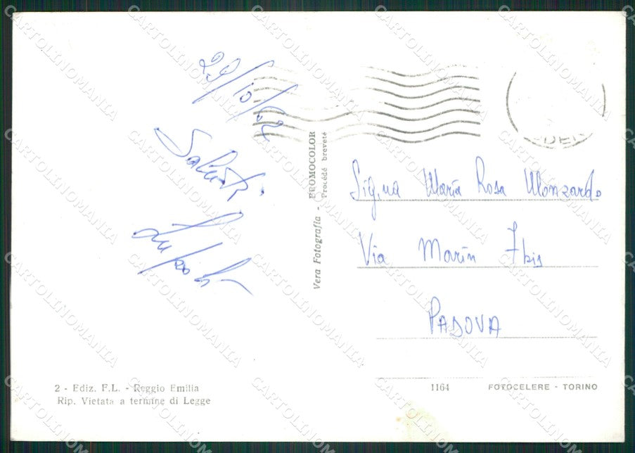 Modena Sassuolo Saluti da Foto FG cartolina ZK5901 – retro