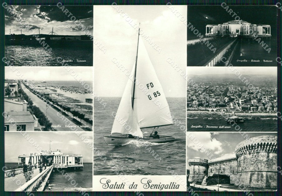 Ancona Senigallia Saluti da Foto FG cartolina ZK5903 – fronte