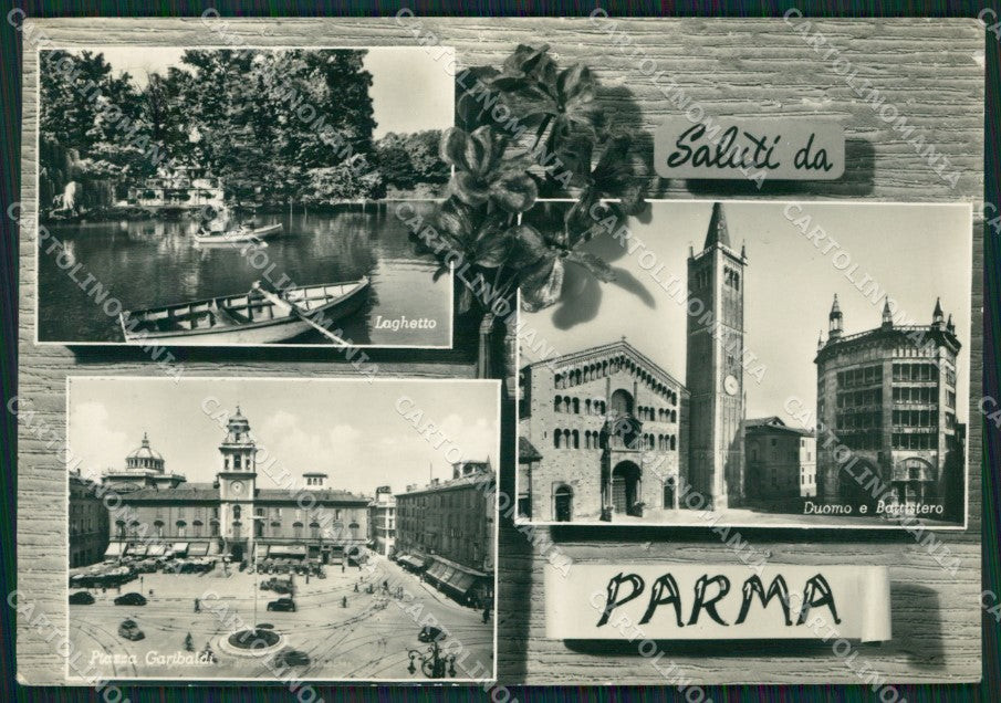 Parma Città Saluti da PIEGHINE Foto FG cartolina ZK5909 – fronte