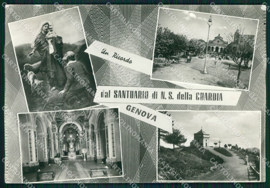 Genova Città Santuario della Guardia Foto FG cartolina ZK5916 – fronte