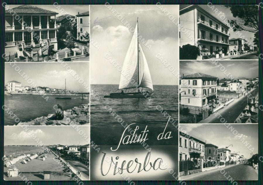 Rimini Viserba Saluti da Foto FG cartolina ZK5924 – fronte