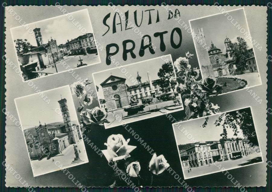 Prato Città Saluti da Foto FG cartolina ZK5928 – fronte