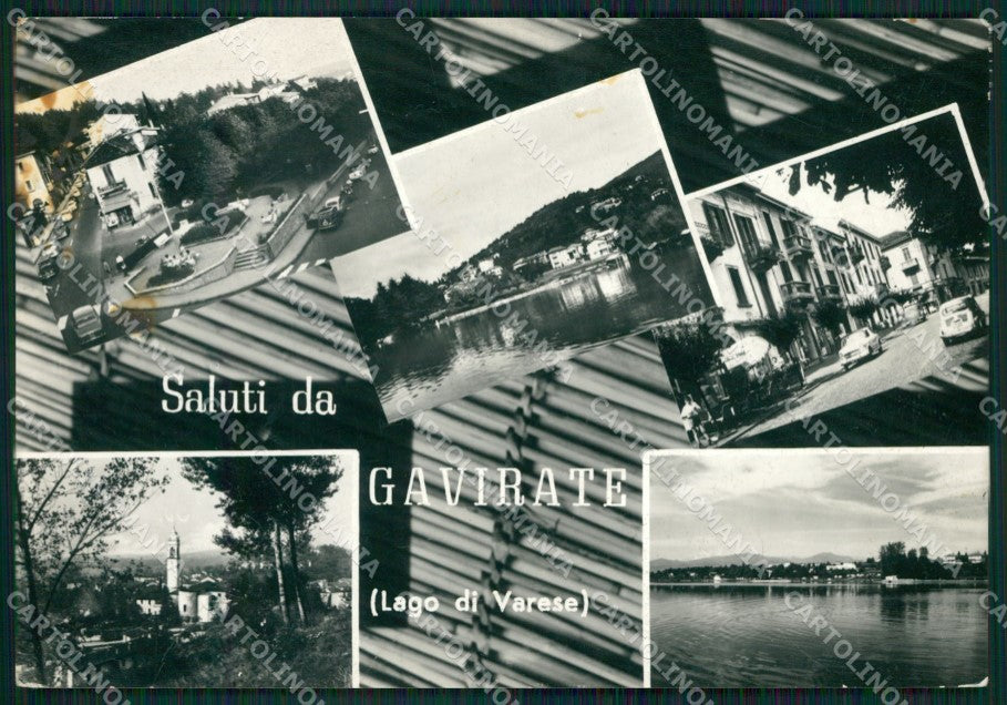 Varese Gavirate Saluti da Foto FG cartolina ZK5932 – fronte