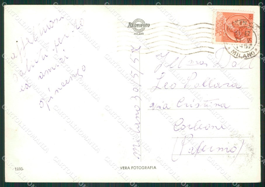 Milano Città Saluti da Foto FG cartolina ZK5935 – retro