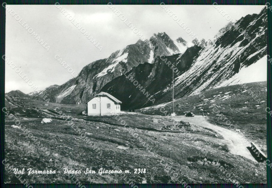 Verbania Formazza Passo San Giacomo Foto FG cartolina ZK5939 – fronte