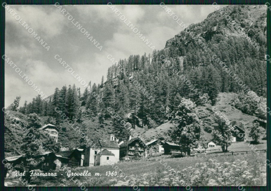 Verbania Formazza Grovella Foto FG cartolina ZK5940 – fronte