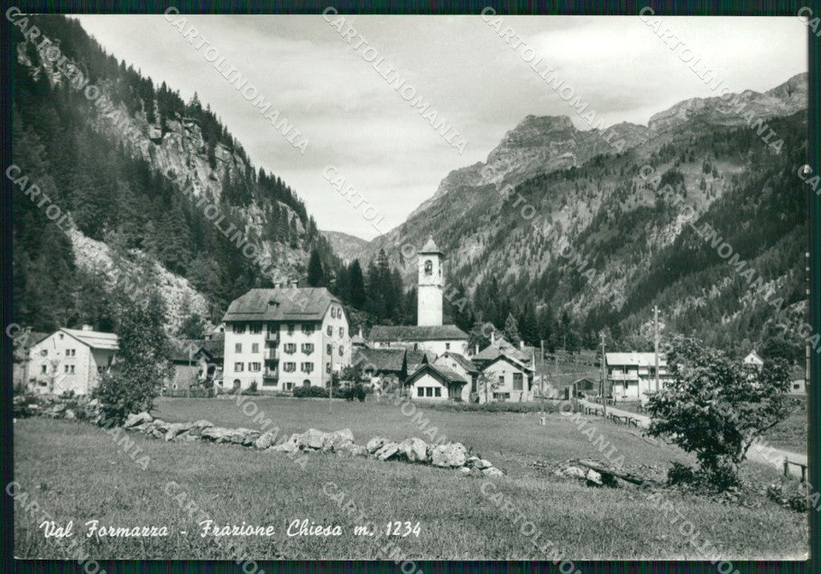Verbania Formazza Chiesa Foto FG cartolina ZK5941 – fronte