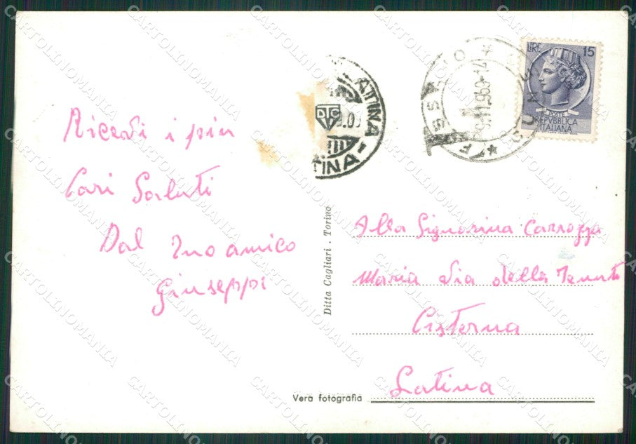 Cuneo Fossano Foto FG cartolina ZK5944 – retro