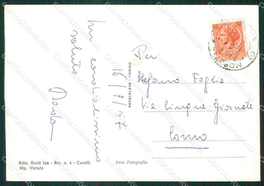 Asti Canelli Foto FG cartolina ZK5950 – retro