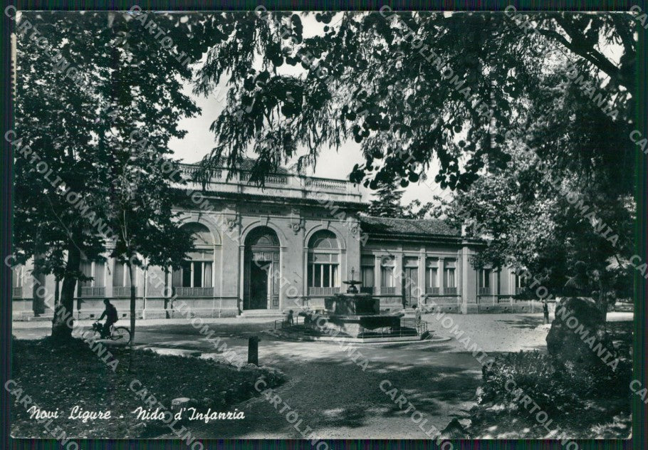 Alessandria Novi Ligure PIEGA Foto FG cartolina ZK5952 – fronte