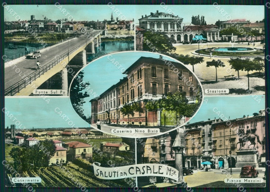 Alessandria Casale Monferrato Saluti da PIEGHINA Foto FG cartolina ZK5954 – fronte
