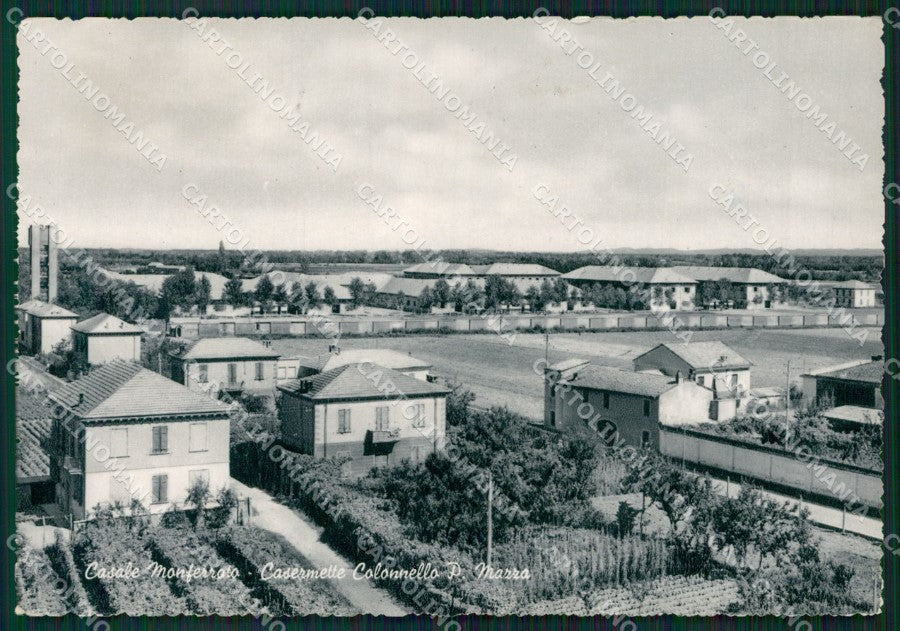 Alessandria Casale Monferrato Caserma Foto FG cartolina ZK5955 – fronte