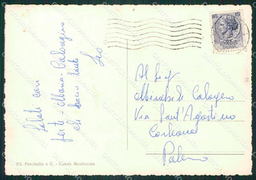 Alessandria Casale Monferrato Caserma Foto FG cartolina ZK5955 – retro
