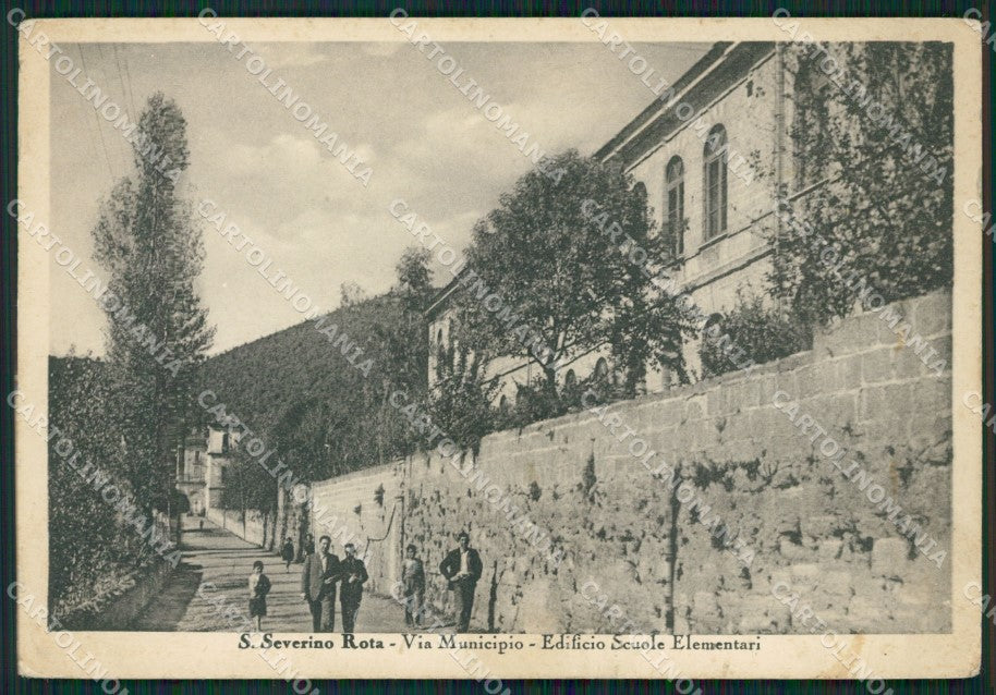 Salerno San Severino Rota PIEGHINA FG cartolina ZK5965 – fronte