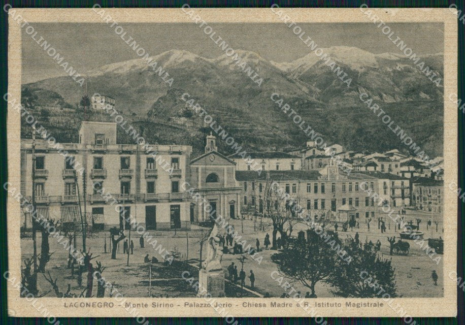 Potenza Lagonegro Palazzo Jorio FG cartolina ZK5966 – fronte