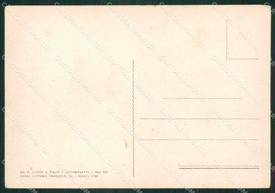 Caltanissetta Città FG cartolina ZK5987 – retro