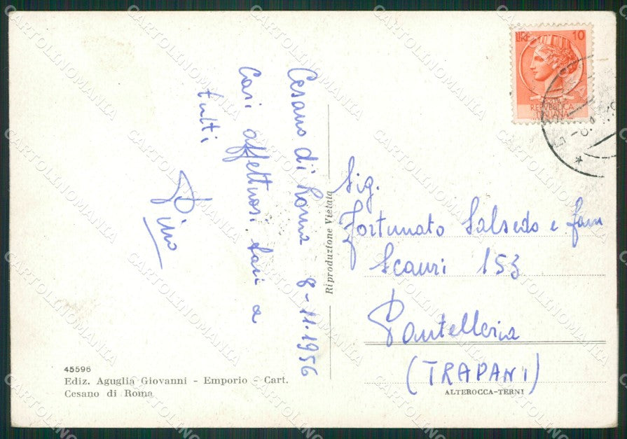 Roma Cesano di Caserma FG cartolina ZK5997 – retro