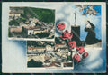 Perugia Cascia PIEGHE FG cartolina ZK6001 – fronte