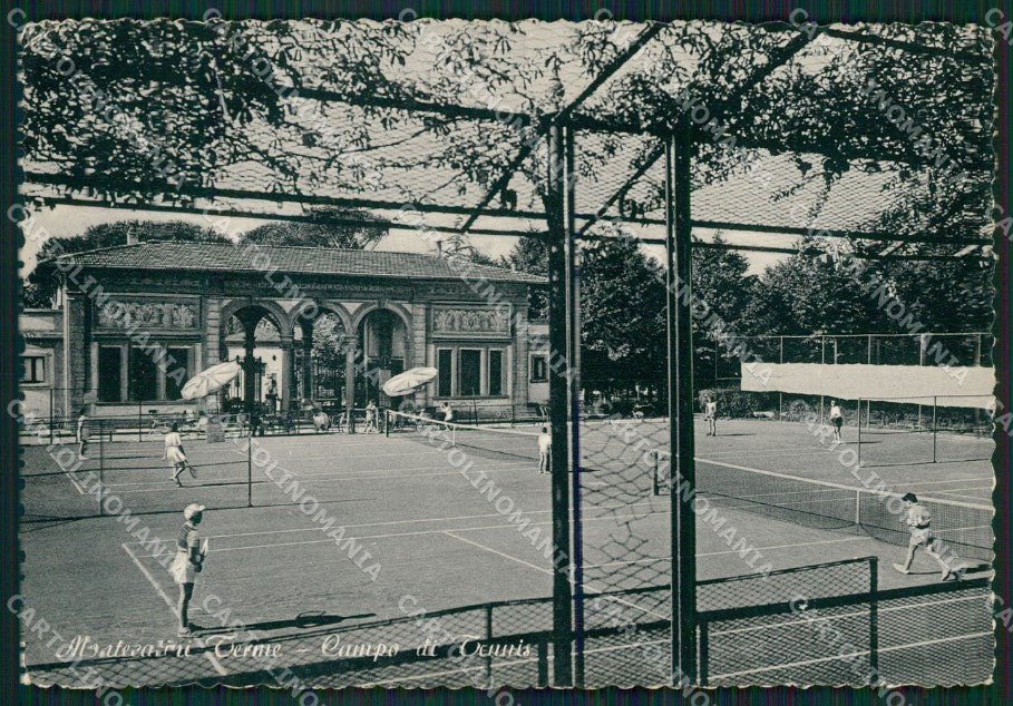 Pistoia Montecatini Terme Tennis FG cartolina ZK6003 – fronte