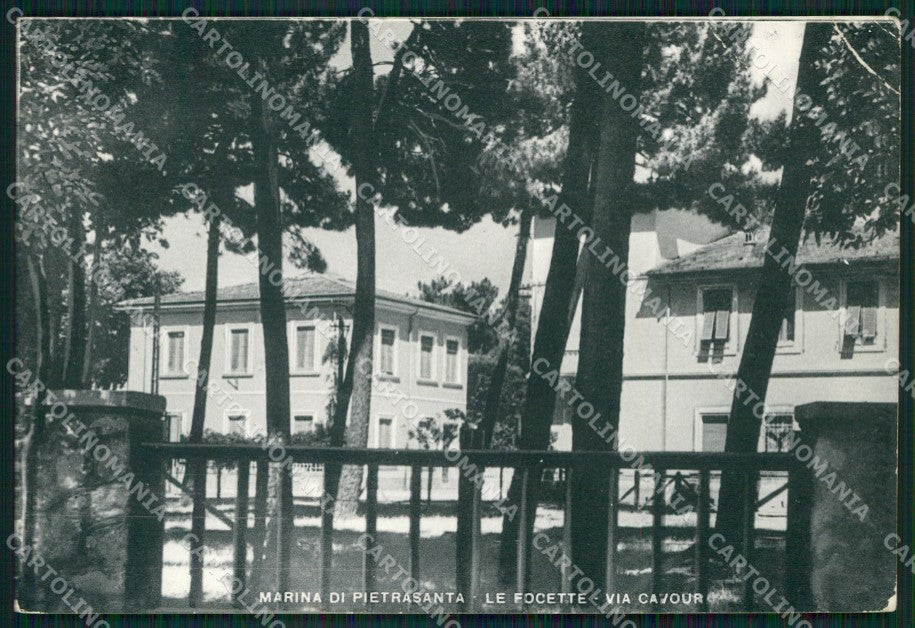Lucca Marina di Pietrasanta Le Focette PIEGHINE FG cartolina ZK6007 – fronte