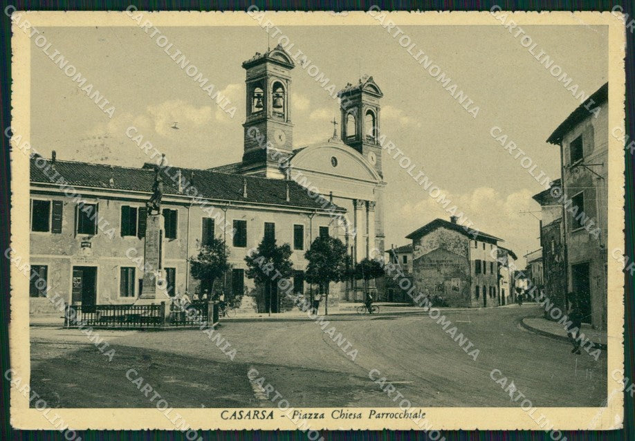 Pordenone Casarsa PIEGA FG cartolina ZK6017 – fronte