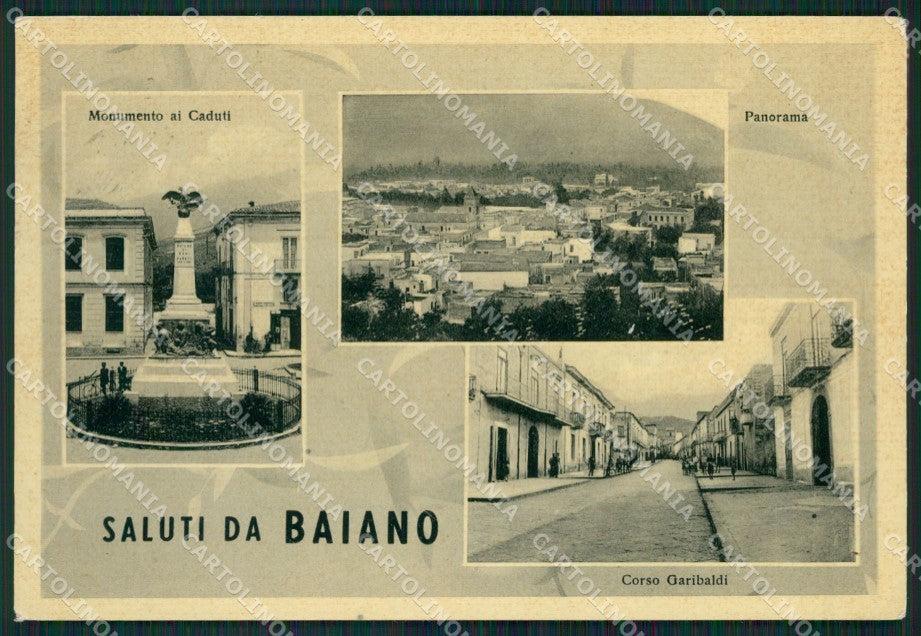 Avellino Baiano Saluti da FG cartolina ZK6037 – fronte