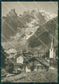 Aosta Courmayeur Entrèves Ghiacciaio FG cartolina ZK6044 – fronte