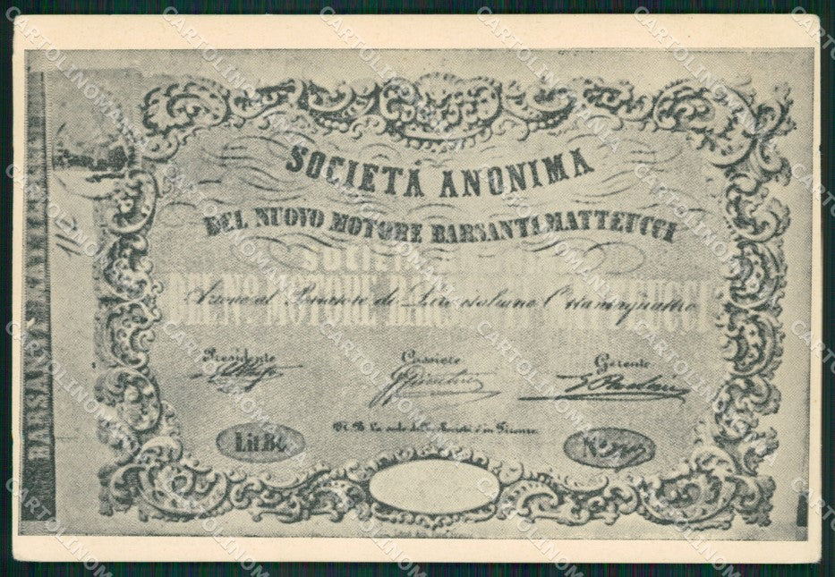 Lucca Centenario Invenzione Motore a Scoppio FG cartolina ZK6048 – fronte