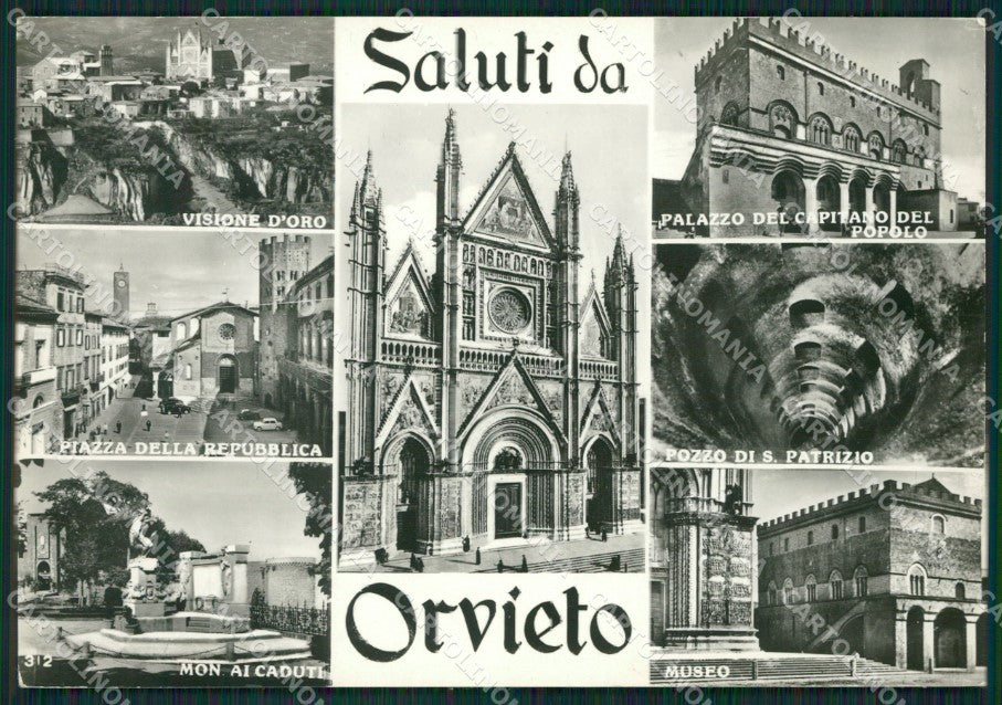 Terni Orvieto Saluti da Foto FG cartolina ZK6063 – fronte