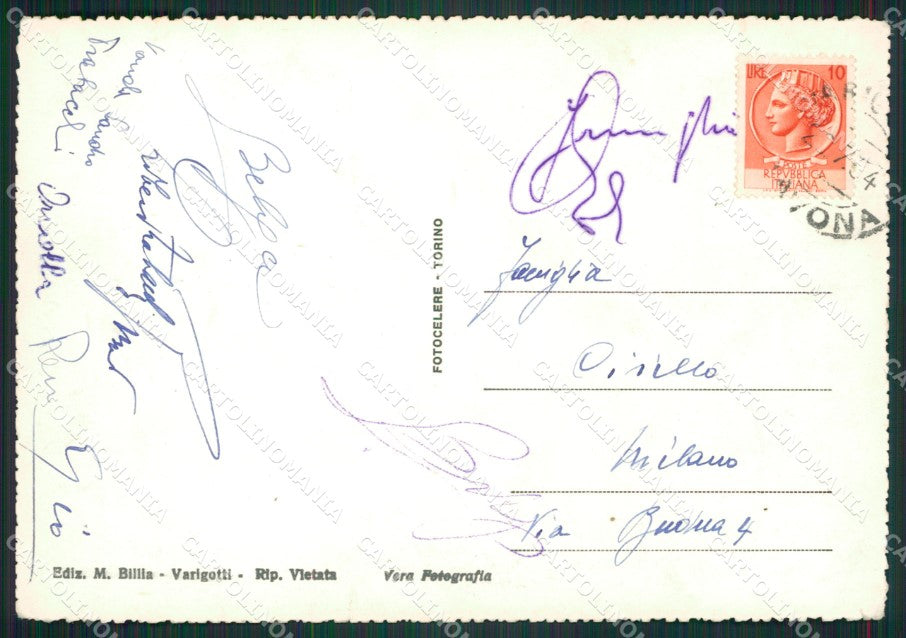 Savona Finale Ligure Varigotti Foto FG cartolina ZK6069 – retro