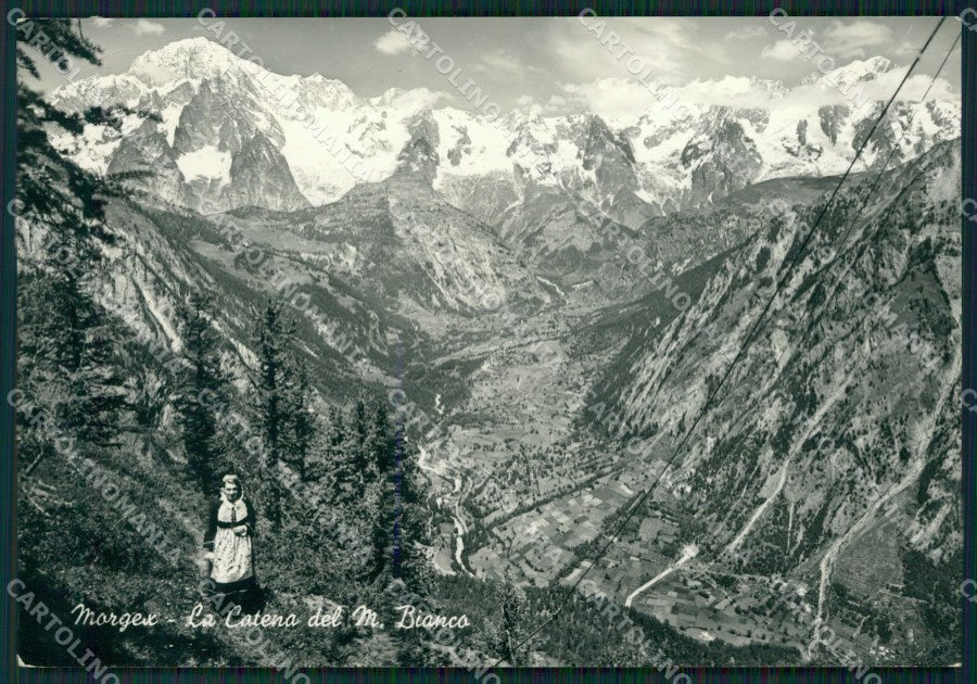 Aosta Morgex COLLA Foto FG cartolina ZK6072 – fronte
