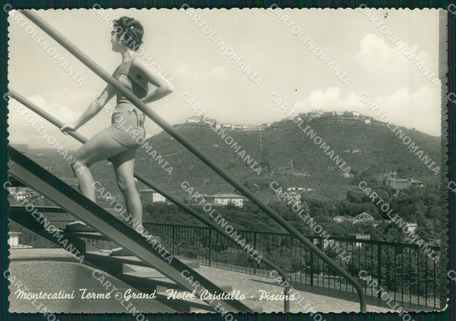 Pistoia Montecatini Terme PIEGA Foto FG cartolina ZK6092 – fronte