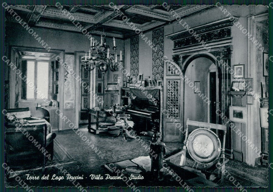 Lucca Viareggio Torre del Lago Villa Puccini Foto FG cartolina ZK6103 – fronte