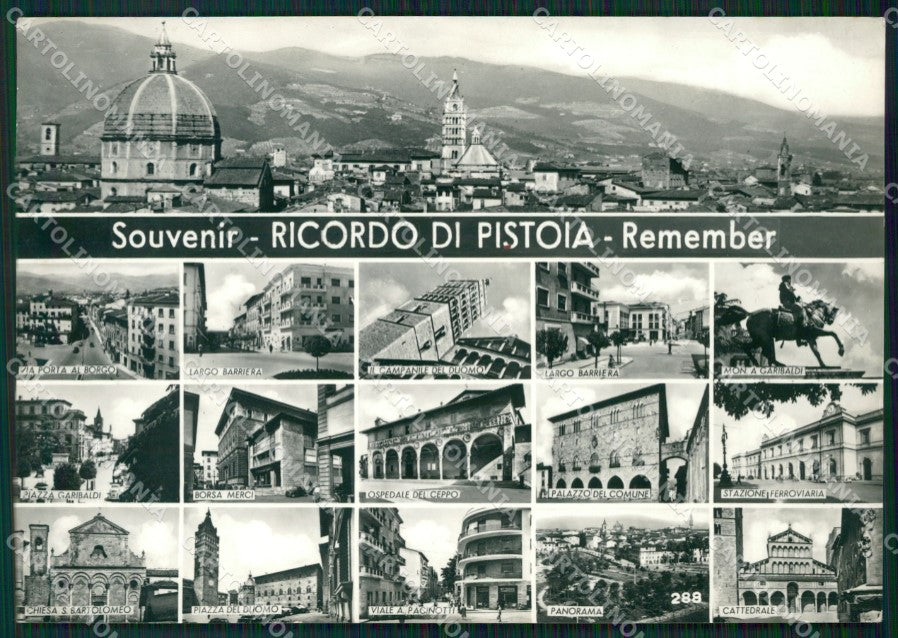 Pistoia Città Foto FG cartolina ZK6127 – fronte