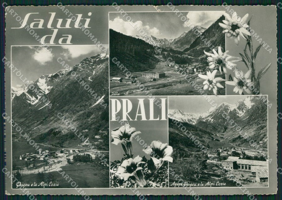 Torino Prali Saluti da STRAPPINO Foto FG cartolina ZK6128 – fronte