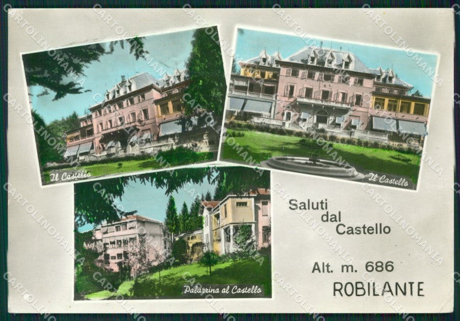 Cuneo Robilante Saluti da PIEGHINA Foto FG cartolina ZK6129 – fronte