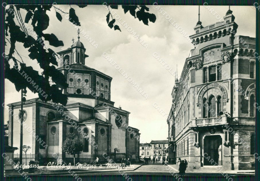 Milano Legnano Municipio Foto FG cartolina ZK6138 – fronte