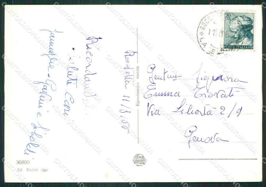 La Spezia Rocchetta Vara Foto FG cartolina ZK6141 – retro
