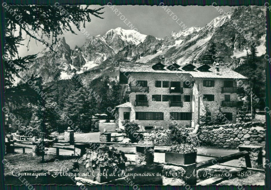 Aosta Courmayeur Foto FG cartolina ZK6156 – fronte