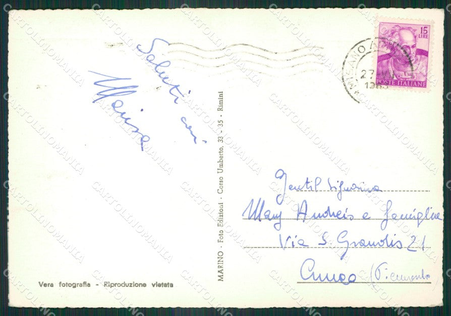 Rimini Misano Adriatico Foto FG cartolina ZK6162 – retro