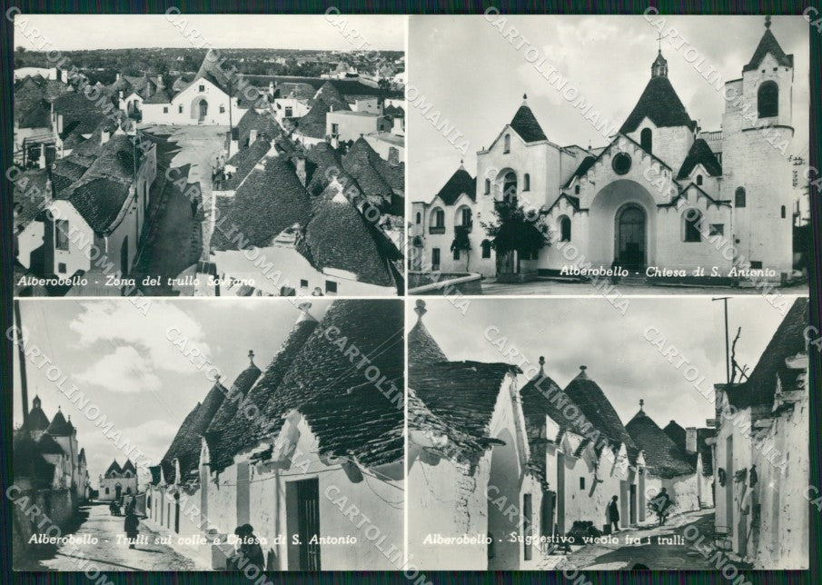Bari Alberobello Trulli Foto FG cartolina ZK6177 – fronte