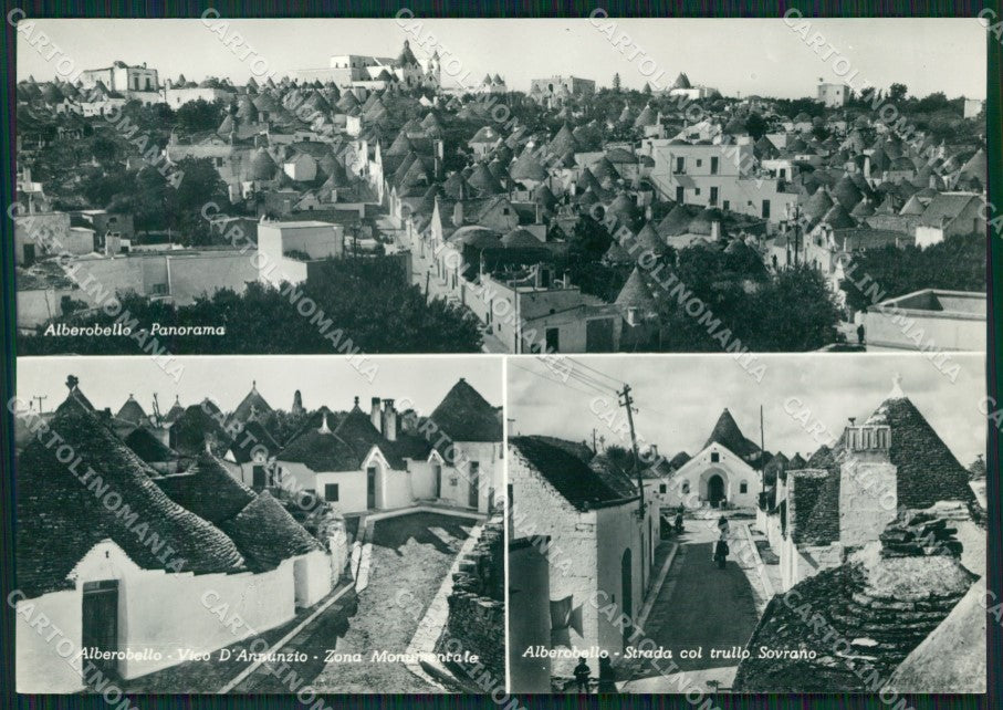Bari Alberobello Trulli Foto FG cartolina ZK6178 – fronte