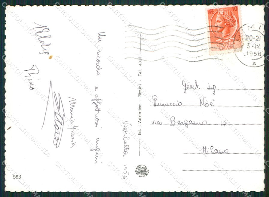 Rimini Viserba Foto FG cartolina ZK6206 – retro