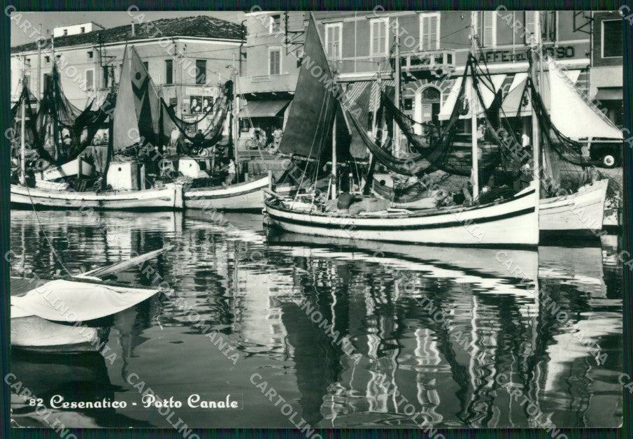 Forlì Cesenatico Barche Foto FG cartolina ZK6208 – fronte