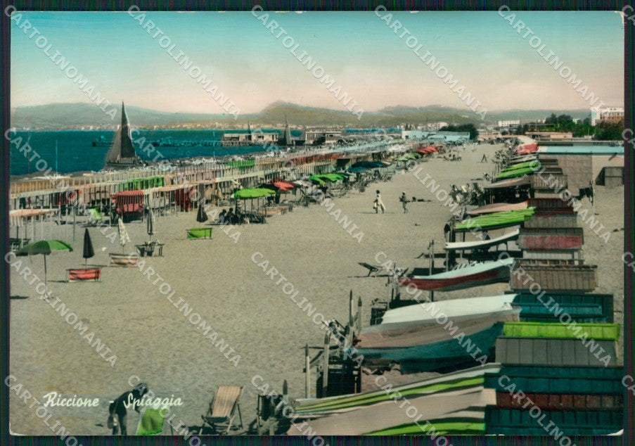Rimini Riccione Foto FG cartolina ZK6214 – fronte