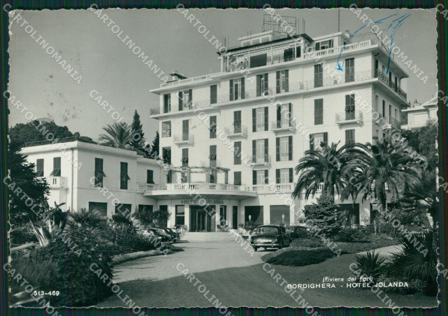 Imperia Bordighera Auto PIEGHINA Foto FG cartolina ZK6218 – fronte