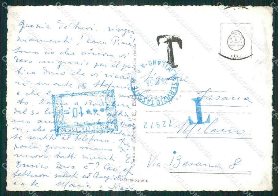Imperia Bordighera Auto PIEGHINA Foto FG cartolina ZK6218 – retro