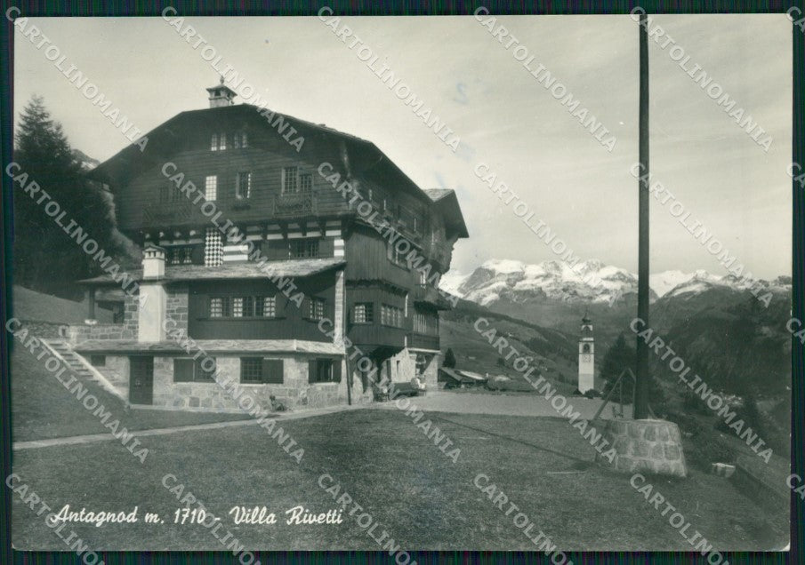 Aosta Ayas Antagnod MACCHIATA Foto FG cartolina ZK6219 – fronte